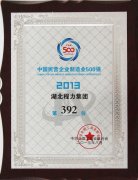 中國民營企業制造業500強