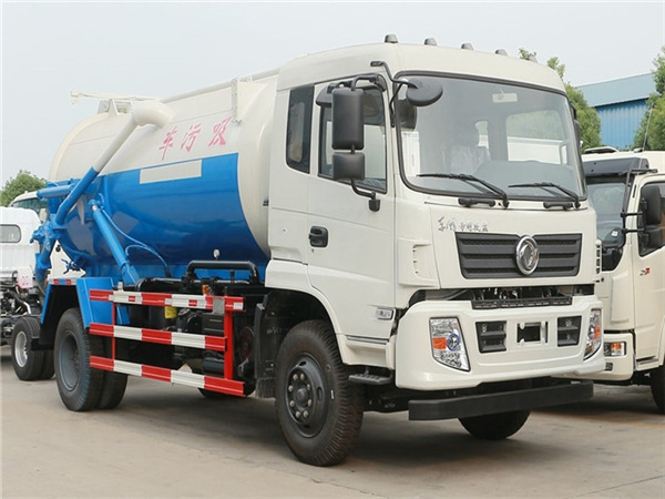 東風專底吸污車