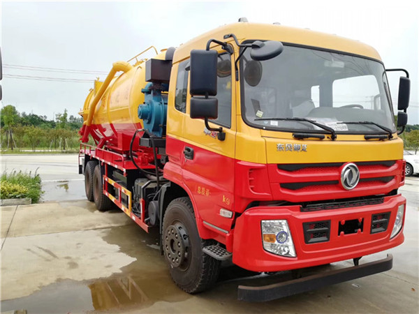東風禦龍雙橋清洗吸污車（副發）